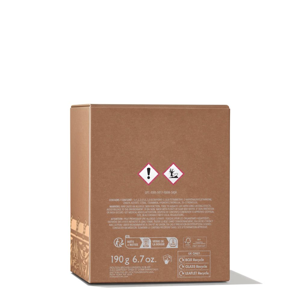 数量限定デザイン】ブラックペッパー キャンドル 190g – MOLTON BROWN