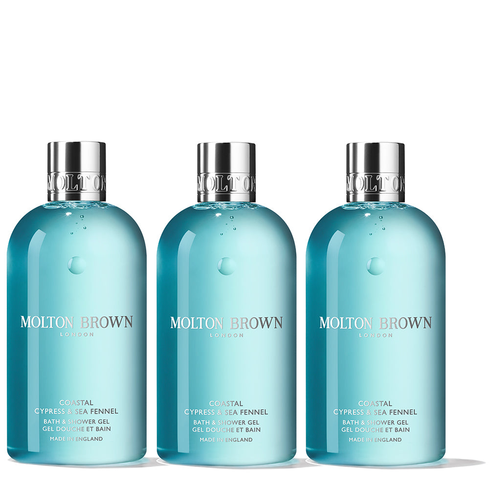 【まとめ買い特典付】サイプレス＆シーフェンネル バス＆シャワージェル 300ml 3本セット