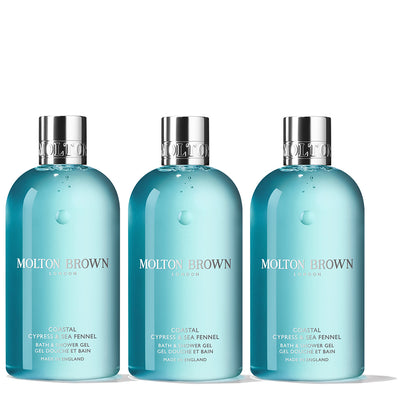 【まとめ買い特典付】サイプレス＆シーフェンネル バス＆シャワージェル 300ml 3本セット