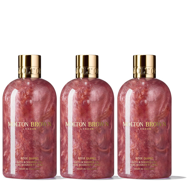 MOLTON BROWN ローズデューンオードパルファン✨バス&シャワージェル まとめ買い特典付】ローズデューン バス＆シャワージェル 300ml 3本