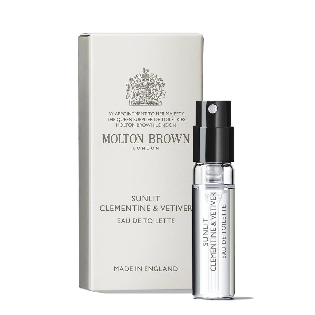 サンリット クレメンタイン＆ベチバー オードトワレ 1.5ml – MOLTON BROWN