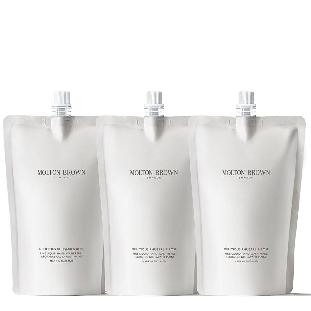 【Molton Brown】デリシャス ルバーブ＆ローズ セット 300ml×2 デリシャス ルバーブ＆ローズ ボディケア ギフトセット 300ml×2