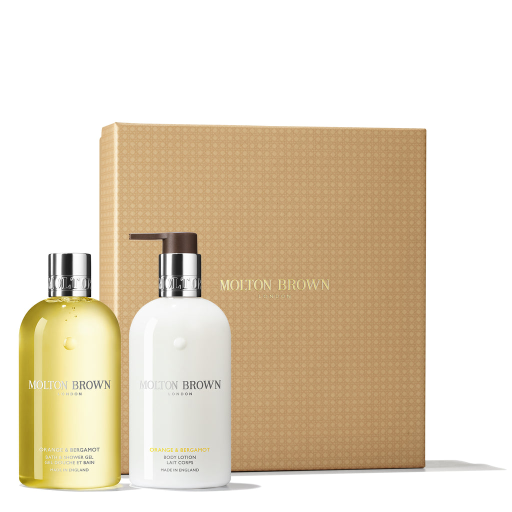 MOLTON BROWN ボディローション ジェル等 4本セット オレンジ＆ベルガモット ボディケア ギフトセット 300ml×2