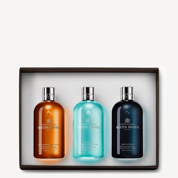 ウッディ＆フレッシュ ベージング ギフトセット 300ml×3 – MOLTON BROWN