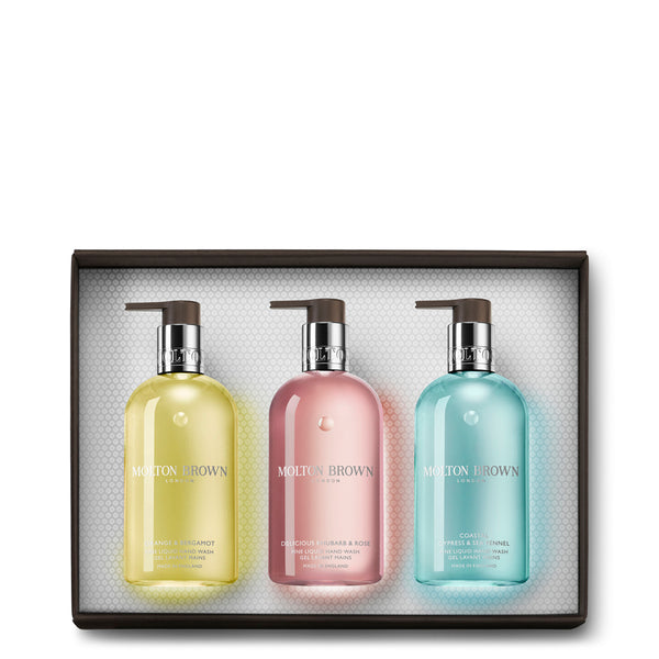 Molton Brown 3個セット フレッシュ＆フローラル ハンドウォッシュ ギフトセット 300ml×3