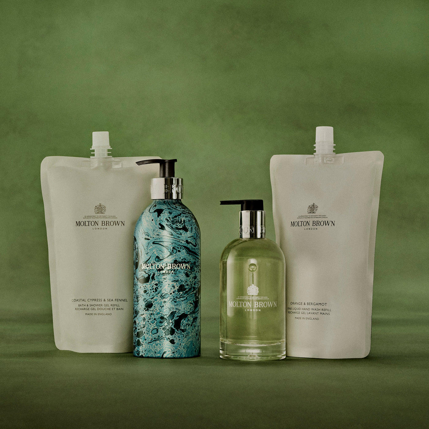 数量限定】オレンジ＆ベルガモット ハンドケア レフィル コレクション 200ml×1, 400ml×1 – MOLTON BROWN