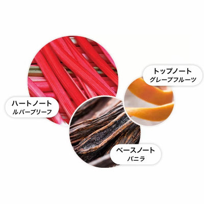 【数量限定】デリシャス ルバーブ＆ローズ バス＆シャワージェル フェスティブボーブル 75ml